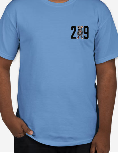 2wo One 9ine Tee (black text)